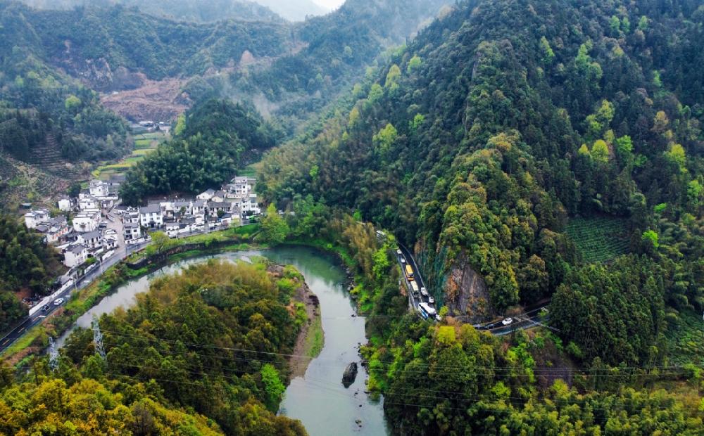 黟县渔亭镇五微行动促蝶变和美乡村入画来