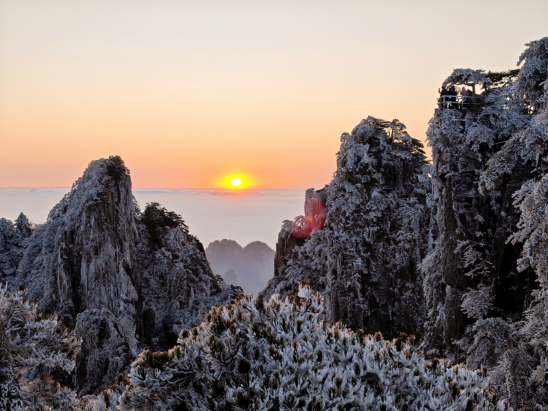 黄山雾凇入画来